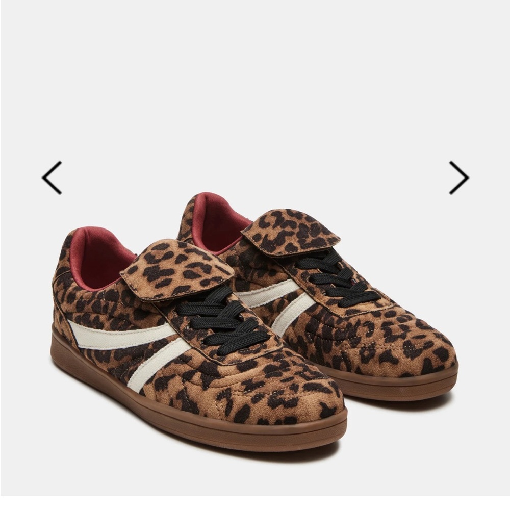 Steve Madden Madrid Leopard Print Sneaker Size 11